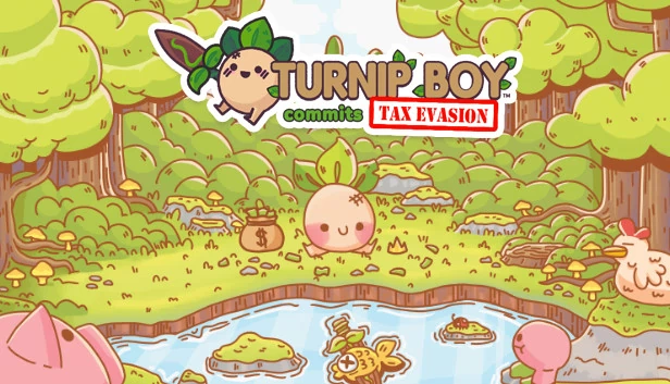 萝卜男孩逃税记（Turnip Boy Commits Tax Evasion） 游戏封面