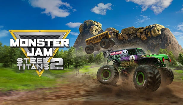 怪兽卡车钢铁泰坦2（Monster Jam Steel Titans 2） 游戏封面