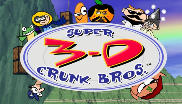 超级3D狂躁兄弟（SUPER 3-D CRUNK BROS.） 游戏封面