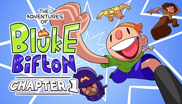 布鲁克·比夫顿的冒险：第一章（The Adventures of Bluke Bifton: Chapter 1） 游戏封面