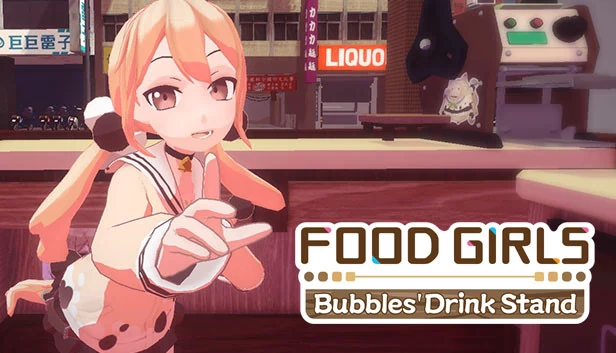 美食女孩 - 泡泡的饮品摊（Food Girls - Bubbles' Drink Stand） 游戏封面