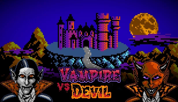 吸血鬼对决恶魔（Vampire vs Devil） 游戏封面