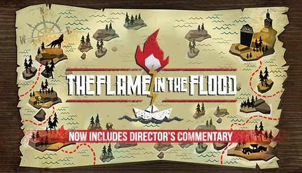 洪潮之焰（The Flame in the Flood） 游戏封面