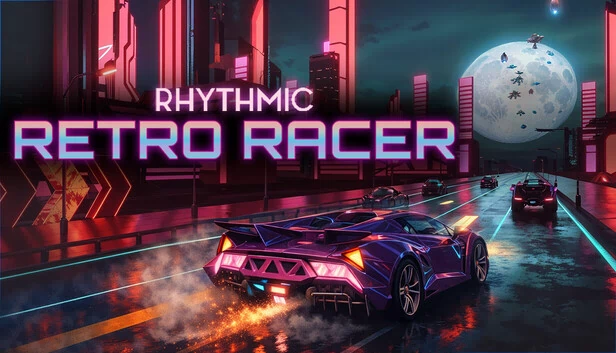节奏复古赛车（Rhythmic Retro Racer） 游戏封面