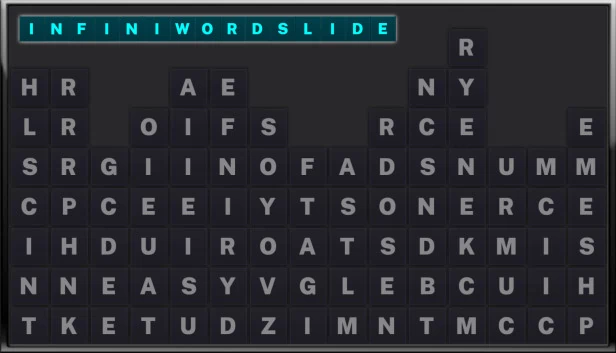 无限单词滑动（InfiniWordSlide） 游戏封面