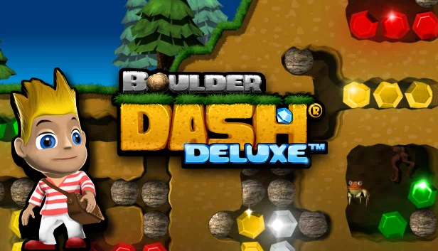 Boulder Dash Deluxe 游戏封面
