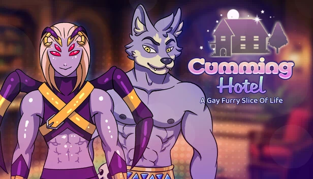 Cumming Hotel - 一款同性恋兽人生活模拟游戏（Cumming Hotel - A Gay Furry Slice of Life） 游戏封面