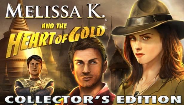梅丽莎与黄金之心 收藏版（Melissa K. and the Heart of Gold Collector's Edition） 游戏封面