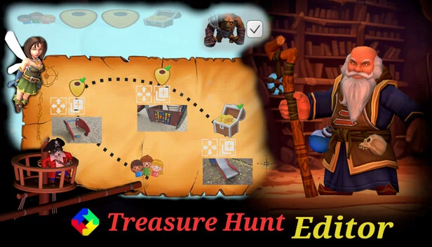 寻宝 - 编辑器（Treasure Hunt - Editor） 游戏封面