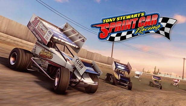 托尼·斯图尔特的冲刺赛车（Tony Stewart's Sprint Car Racing） 游戏封面