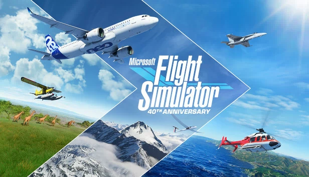 微软飞行模拟（2020）40周年纪念版（Microsoft Flight Simulator (2020) 40th Anniversary Edition） 游戏封面