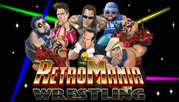 复古狂热摔跤（RetroMania Wrestling） 游戏封面