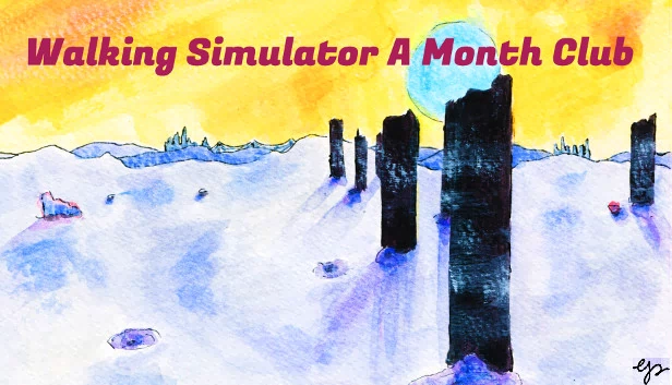 步行模拟器月度俱乐部（完整版）（Walking Simulator A Month Club (Complete Edition)） 游戏封面
