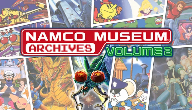 南梦宫博物馆档案 Vol 2（NAMCO MUSEUM ARCHIVES Vol 2） 游戏封面