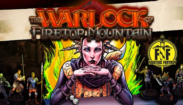 火焰山术士（The Warlock of Firetop Mountain） 游戏封面