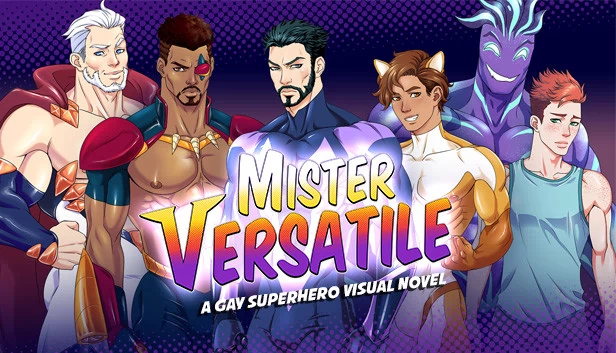 万能先生：同志超级英雄视觉小说（Mister Versatile: A Gay Superhero Visual Novel） 游戏封面