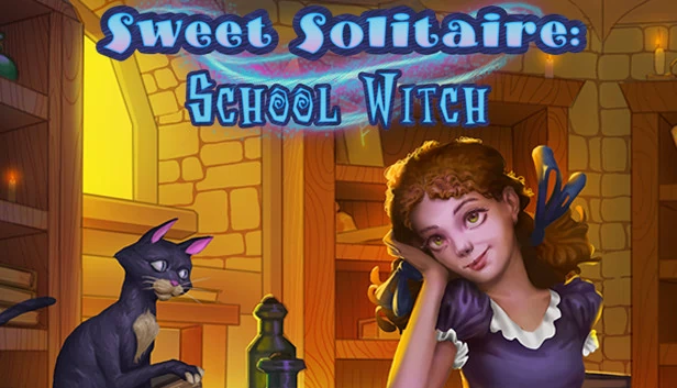 甜蜜纸牌：校园女巫（Sweet Solitaire: School Witch） 游戏封面