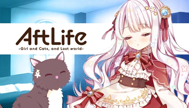 后生活 -少女与猫咪，以及失落的世界-（AftLife -Girl and Cats, and Lost world-） 游戏封面