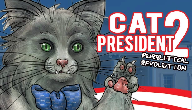 猫总统2：喵星革命（Cat President 2: Purrlitical Revolution） 游戏封面