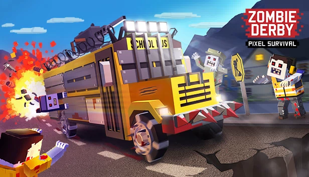僵尸德比:像素生存(Zombie Derby: Pixel Survival) 游戏封面