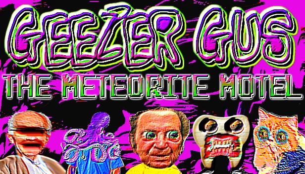 吉泽尔·格斯：陨石汽车旅馆（Geezer Gus: The Meteorite Motel） 游戏封面