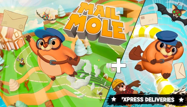 Mail Mole + Xpress Deliveries（Mail Mole + 'Xpress Deliveries） 游戏封面