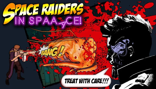 太空掠夺者（Space Raiders in Space） 游戏封面