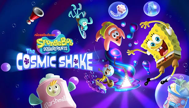 海绵宝宝：宇宙摇摆（SpongeBob SquarePants: The Cosmic Shake） 游戏封面