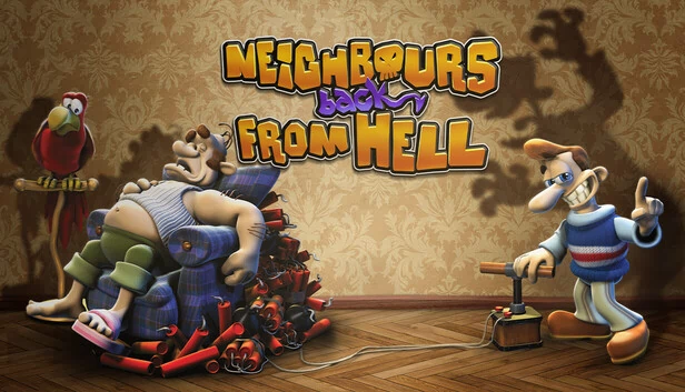 整蛊邻居（Neighbours back From Hell） 游戏封面