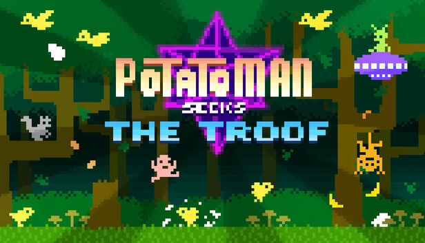 土豆人的冒险之旅（Potatoman Seeks the Troof） 游戏封面
