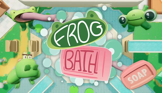 青蛙洗澡（Frog Bath） 游戏封面