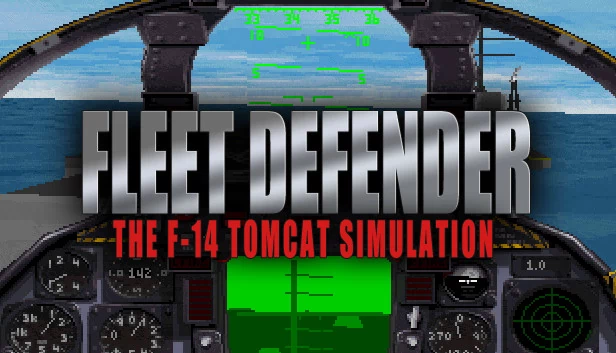 舰队后卫：F-14雄猫模拟（Fleet Defender: The F-14 Tomcat Simulation） 游戏封面