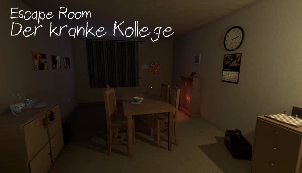 密室逃脱 - 生病的同事（Escape Room - Der kranke Kollege） 游戏封面