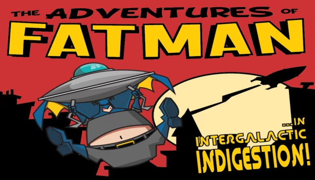 肥仔大冒险：星际消化不良（The Adventures of Fatman: Intergalactic Indigestion） 游戏封面