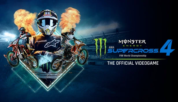 怪物能量超级越野赛车 - 官方游戏 4（Monster Energy Supercross - The Official Videogame 4） 游戏封面