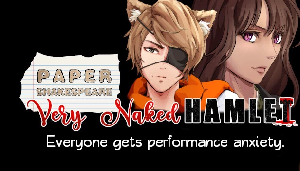 纸片莎士比亚:非常裸体的哈姆雷特(Paper Shakespeare: Very Naked Hamlet) 游戏封面