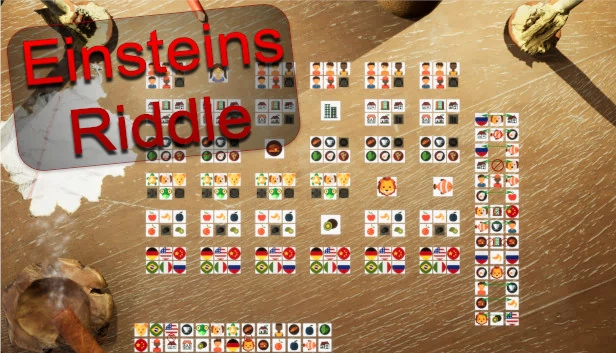 爱因斯坦的谜题（Einsteins Riddle） 游戏封面
