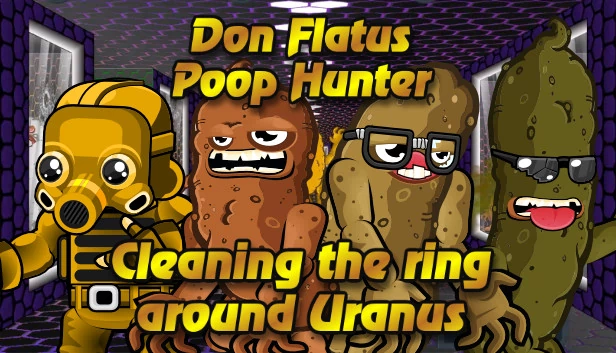 唐·弗拉图斯：粪便猎人（Don Flatus: Poop Hunter） 游戏封面