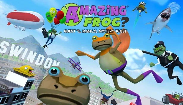神奇青蛙？（Amazing Frog?） 游戏封面