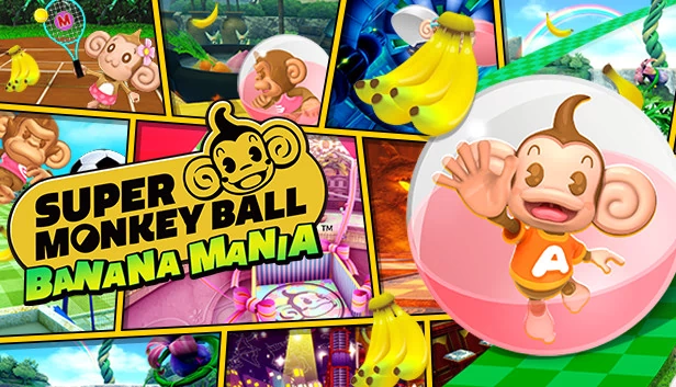 超级猴子球:香蕉狂热(Super Monkey Ball Banana Mania) 游戏封面