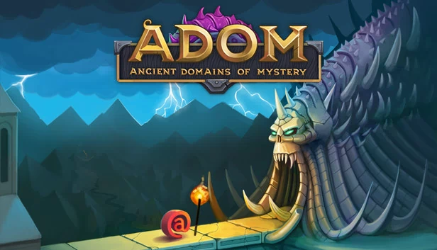 神秘古域 (Ancient Domains Of Mystery)（ADOM (Ancient Domains Of Mystery)） 游戏封面