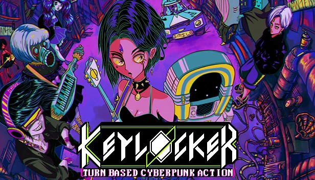 Keylocker | 回合制赛博朋克动作游戏（Keylocker | Turn Based Cyberpunk Action） 游戏封面
