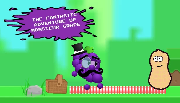 葡萄先生的奇妙冒险（The Fantastic Adventure of Monsieur Grape） 游戏封面