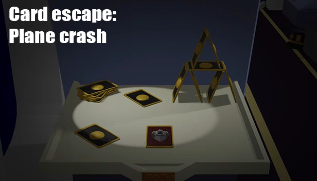 卡片逃脱:飞机坠毁(Card escape: Plane crash) 游戏封面