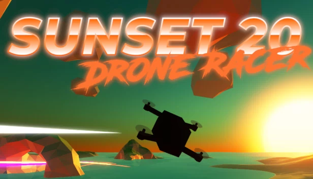 日落20无人机竞速（Sunset 20 Drone Racer） 游戏封面