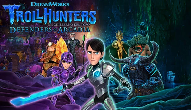 巨怪猎人：阿卡迪亚的守护者（Trollhunters: Defenders of Arcadia） 游戏封面