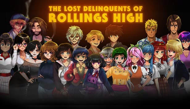 罗林斯高中的迷途不良少年（The Lost Delinquents of Rollings High） 游戏封面