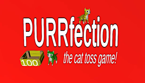 PURRfection! 猫咪投掷游戏！！（PURRfection!  The cat tossing game!!） 游戏封面