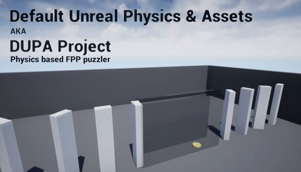 默认虚幻物理与资产(DUPA 项目)(Default Unreal Physics and Assets AKA DUPA Project) 游戏封面