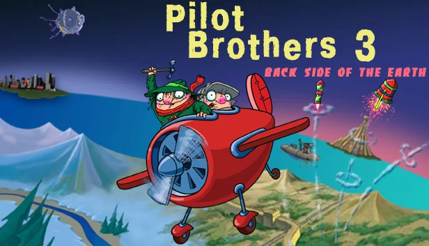 飞行兄弟3：地之暗面（Pilot Brothers 3: Back Side of the Earth） 游戏封面
